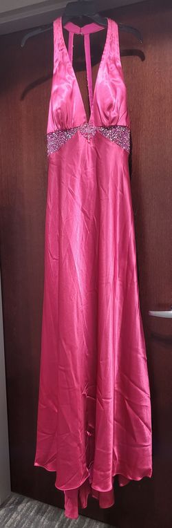 Style 8239 Mori Lee Paparrazi Pink Size 18 Plus Size Straight Dress on Queenly