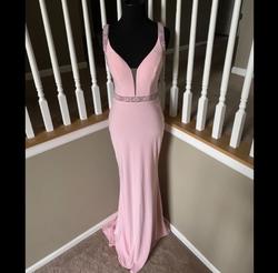 Madison James Pink Size 2 Jersey Straight Dress on Queenly