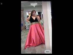 Mac Duggal Pink Size 26 Prom Ball gown on Queenly
