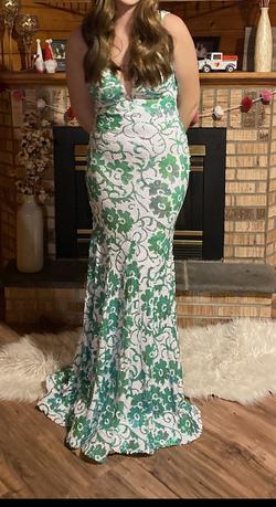Jovani Green Size 4 Prom Mermaid Dress on Queenly