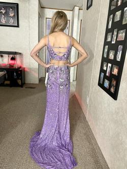 Primavera Purple Size 0 Prom Pageant Straight Dress on Queenly