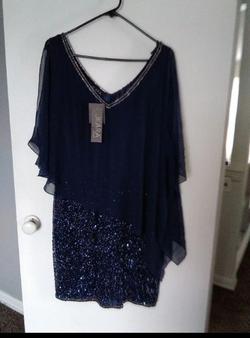 Blue Size 18 Cocktail Dress on Queenly