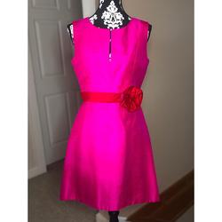 Fernando Wong Hot Pink Size 4 Pageant Cocktail Dress on Queenly