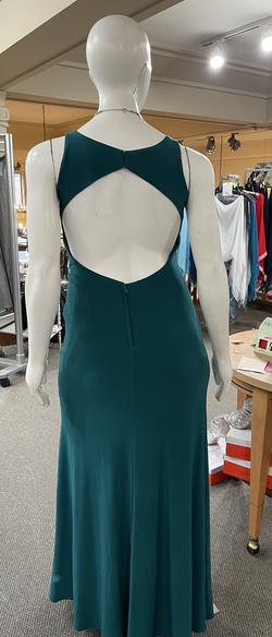 Venus Bridal Green Size 14 Floor Length Teal Straight Dress on Queenly
