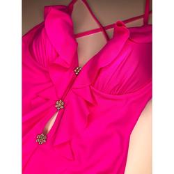 Lady M Swimwear Pink Size 4 Cocktail Dress on Queenly