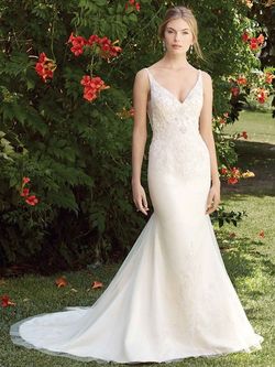 Style Buttercup style 2280 Casablanca Multicolor Size 8 Floor Length Ball Gown Rose Gold Mermaid Dress on Queenly