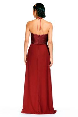Style 1824 Bari Jay Red Size 14 Floor Length Jersey Black Tie A-line Dress on Queenly