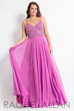 Style 6316 Rachel Allan Multi Size 30 Plus Size A-line Dress on Queenly