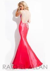 Style 2864 Rachel Allan Pink Size 4 Mermaid Dress on Queenly