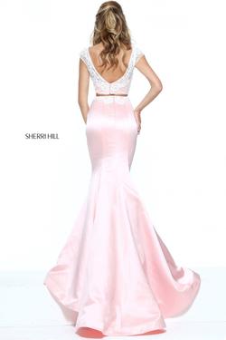 Style 50953 Sherri Hill Pink Size 8 Mermaid Dress on Queenly