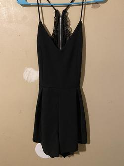Mind code Black Size 8 Floor Length Jumpsuit Dress on Queenly