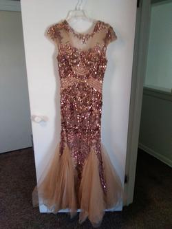 Sherri Hill Nude Size 4 $300 Mermaid Dress on Queenly