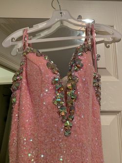 Pink Size 6 Side slit Dress on Queenly