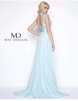 MacDuggal Nude Size 8 Backless Straight Dress on Queenly