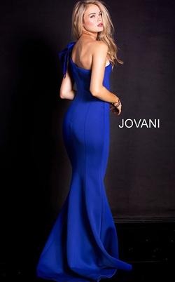 Jovani Blue Size 0 Pageant Mermaid Dress on Queenly
