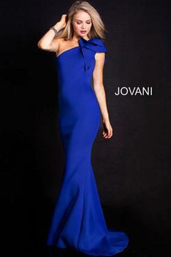 Jovani Blue Size 0 Prom Pageant Mermaid Dress on Queenly