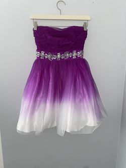 Purple Size 2 A-line Dress on Queenly