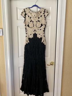 Phase Eight UK Black Tie Size 8 Prom Sequin Fitted Straight Dress on Queenly