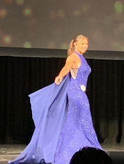 Sherri Hill Blue Size 2 Pageant Straight Dress on Queenly