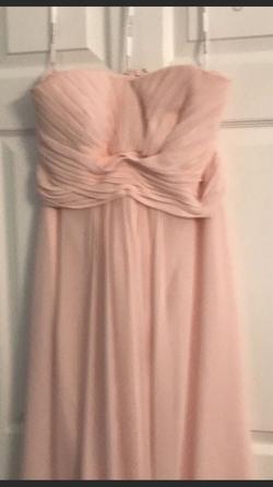 David's Bridal Pink Size 16 Plus Size Straight Dress on Queenly