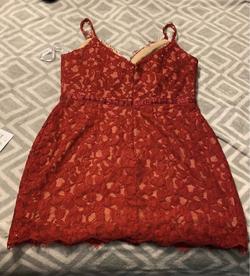 Red Size 16 A-line Dress on Queenly