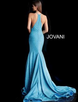Jovani Green Size 0 Floor Length Military Mermaid Dress on Queenly