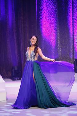 Jovani Purple Size 6 Floor Length Pageant Train Dress on Queenly