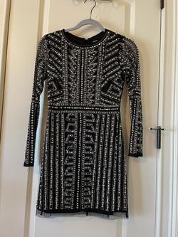 Gianni Bini Black Size 0 Midi Cocktail Dress on Queenly