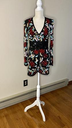 Ieena for Mac Duggal Multicolor Size 6 Euphoria Jumpsuit Dress on Queenly