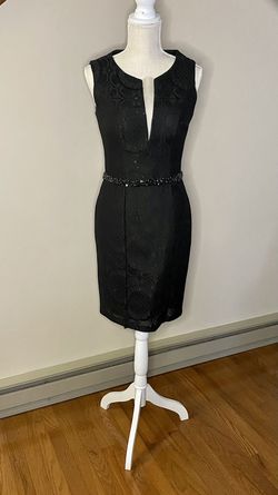 Mac Duggal Black Size 6 Floor Length Straight Dress on Queenly