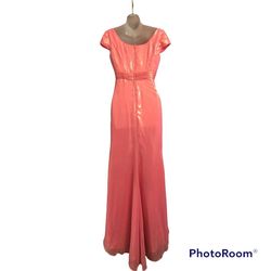 Mystique Pink Size 4 70 Off Shiny 50 Off Straight Dress on Queenly