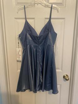 Alyce Paris Blue Size 12 Prom A-line Dress on Queenly