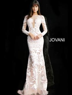 Style 60285 Jovani Pink Size 0 Pageant Mermaid Dress on Queenly