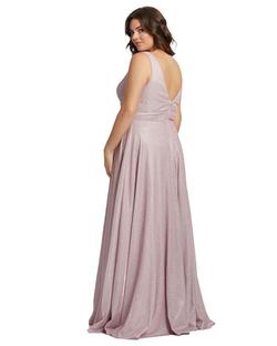 Style 49043 Mac Duggal Purple Size 16 Plus Size Purple Dress on Queenly