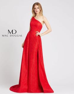 Style 12363 Mac Duggal Red Size 2 A-line Dress on Queenly