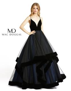 Style 67106 Mac Duggal Black Size 2 Ball gown on Queenly