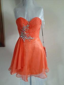 NWT Sz 00 Alyce Paris  Orange Size 00 Cocktail Dress on Queenly