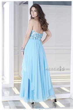Alyce Paris Blue Size 10 Prom Straight Dress on Queenly