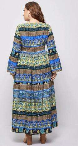 Multicolor Size 20 Straight Dress on Queenly