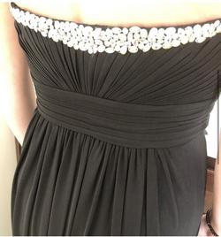 JVN by jovani Black Size 8 Jersey A-line Dress on Queenly