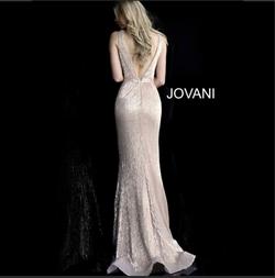 Jovani Gold Size 4 Black Tie Mermaid Dress on Queenly