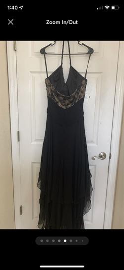 Hannah S Black Size 10 Mini Floor Length Straight Dress on Queenly