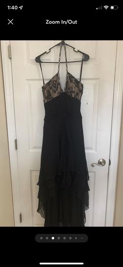 Hannah S Black Size 10 Mini Floor Length Straight Dress on Queenly