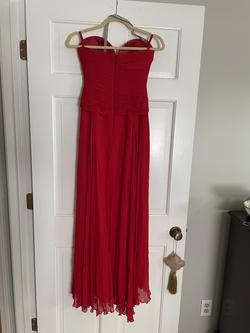 Sherri Hill Red Size 2 Pageant A-line Dress on Queenly