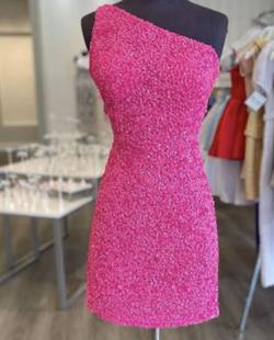 Sherri Hill Pink Size 0 Jewelled Pageant Cocktail Dress on Queenly