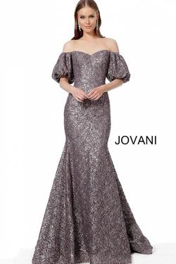 Style 4573 Jovani Purple Size 14 Mermaid Dress on Queenly