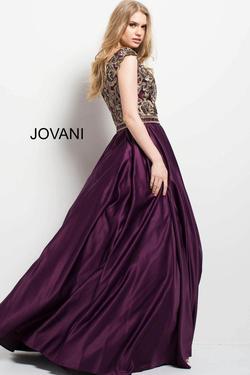 Style 50439 Jovani Purple Size 10 Pageant A-line Dress on Queenly