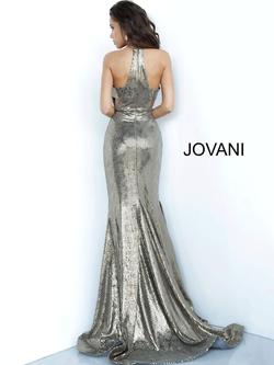 Style 00689 Jovani Gold Size 2 Prom Mermaid Dress on Queenly