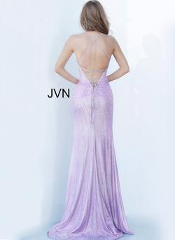 Style JVN03063 Jovani Purple Size 6 Prom Straight Dress on Queenly