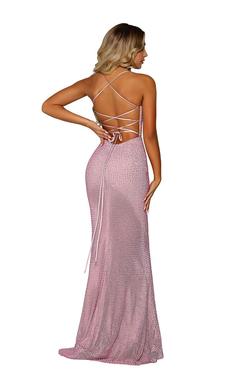 Style PS6328 Portia and Scarlett Pink Size 4 Mermaid Dress on Queenly